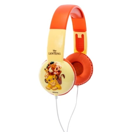 Disney Classics Lion King Kid-Safe Wired Headphones With Built-In Microphone