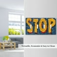 thumbnail image 5 of STOP sign Switch Cover Decorative Wall Plate / 4-Gang 4-Toggle / Standard Size 4.5x8 in, 5 of 5