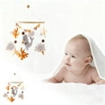 thumbnail image 2 of LGHDIWN Baby Crib Mobile Wooden Wind Chime Bed Bell,Neutral Baby Crib Mobile,Baby Mobile for Crib,Handmade Baby Mobile,Clouds Baby Ceiling Mobile Baby Nursery Decoration, 2 of 9