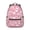 Unicorn and Wing, variant on Unicorn and Wing Pink Pattern Backpack for School, Cute School Bag with Adjustable Shoulder Straps and Padded Back, 15.3"x11"x7.1"