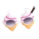 thumbnail image 1 of 2xNovelty Gafas De Sol Con Forma De Cono De Helado Gafas Divertidas Para Fiestas Disfraz Prop Sunnimix traje de gafas de sol novedoso, 1 of 7