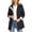 Black, variant on Rain Coats for Women Long Lightweight Waterproof Jacket With Long-length Waterproof Coat