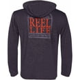 thumbnail image 2 of Reel Life Destin Heathered Pullover Hoodie - 2XL - Anthracite, 2 of 4