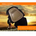 thumbnail image 2 of 4 Pieces Knee Pads Elbow Brace Paintball Working Airsoft Pants Kneepads EVA Padded Anti-collision Support Set for Working, 2 of 7