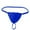 Blue, variant on BKQCNKM Boxer Briefs For Men Pack Thongs Thong Men'S Briefs G-String T-Back Underwear Fashion Sretch Micro Men'S Boxer Briefs