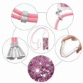 thumbnail image 4 of Funda FOXDOCK para iPhone 15 Pro con Cuerda Ajustable, Brillo Líquido, Protección Antigolpes y Lente – Ideal para Regalo, 4 of 6