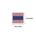 thumbnail image 3 of Yhmxh American Flag Party Supplies Set, Serves 24 – Disposable Patriotic Paper Plates, Tablecloth, Napkins, USA Flag Banner, Spoons and Forks, 4th of July-Themed Tableware for Independence Day BBQ, 3 of 6