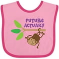 thumbnail image 3 of Inktastic Future Actuary Boys or Girls Baby Bib, 3 of 4
