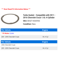 thumbnail image 2 of Turbo Gasket - Compatible with 2011 - 2016 Chevy Cruze 1.4L 4-Cylinder 2012 2013 2014 2015, 2 of 2