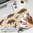 thumbnail image 4 of Long Mouse Pads for Desk,Beige Realistic Dinosaurs Pattern Desk Mats on Top Of Desks, Desk Mouse Pad Extra Large with 3mm Non-Slip Base and Stitched Edge for Gaming,Office,Work,Home 31.5"x11.8", 4 of 6