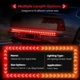 thumbnail image 7 of 60 Inch Truck Tailgate Strip Light LED Bar, Tailgate Light Bar, with Brake Reverse Sequential Turning Signals Strobe Lights for Car, Pickup Trucks, SUV, Trailers, 7 of 7