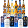 World Tour Non-Alcoholic Beer Sampler 18 Pack – Includes Asahi, Bitburger, Corona, Paulaner, Erdinger, Weihenstephaner, Estrella, Suntory, & Guinness–Premium Alcohol-Free Beers from Around the World