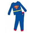 thumbnail image 2 of DC Comics Ensemble de Pyjama Costume Superman pour Garçons, Bleu, 6, 2 of 3
