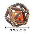 thumbnail image 3 of asddcavvf Interactive Cat Toy with Inside Natural Wooden Teaser for Indoor Outdoor Play Stimulating Exercise Dog Strong Chewers Dog Strong Pack Dog Aggressive Chewers Rope, 3 of 6