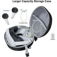 thumbnail image 6 of Uberwith Quest 3 Case, Hard Carrying Case for Oculus Quest 3 VR Storage Bag/Shoulder bag with adjustable shoulder strap (Grey), 6 of 7
