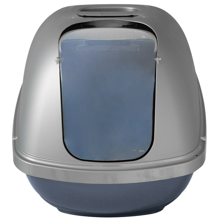 Petmate hooded cat litter pan discount