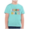 thumbnail image 1 of AJIWYH Chemise à Manches Courtes, Mode Enfant Rentrée des Classes Saison Imprimée Col Rond T-Shirt Décontracté Manches Courtes Haut(9), Chemise Anniversaire Fille pour 12-13 Ans, Vert Menthe, 1 of 3