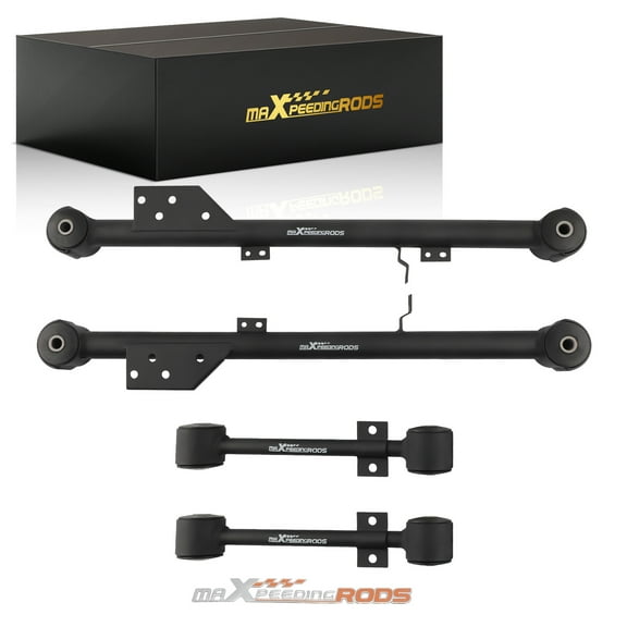 maXpeedingrods Rear Control Arms Upper Lower for Nissan Pathfinder, for Infiniti QX4 1997-2004 Trailing Arms Suspension 905-802 905-803 905-804 K660903