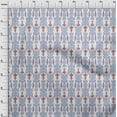 thumbnail image 3 of oneOone Georgette Viscose Fabric Swirl & Paisley Ikat Fabric Prints By Yard 42 Inch Wide, 3 of 4