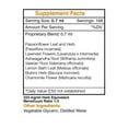 thumbnail image 2 of Calm Secret Alcohol-FREE Extract, Tincture, Glycerite Passionflower, Lavender, Ashwagandha, Valerian, Lemon Balm, Brahmi, Chamomile. Anxious-Free Formula 2x4 oz, 2 of 7