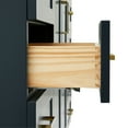 thumbnail image 6 of Ariel Taylor 67 Inch Single Rectangle Sink Vanity With Carrara White Marble Countertop W/0.75" Edge In Midnight Blue, 6 of 11