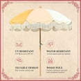 thumbnail image 3 of Patio Outdoor Market Fringe Umbrella Tilt Palm Springs, Mimosa, 3 of 7