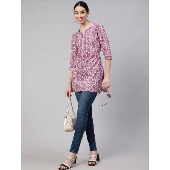 Tunic Tops | Tunics for Women | Tunic Tops for Jeans | Tunics for Leggings | Ladies Tunic Tops | Indian Kurta for Women | Short Kurti Top