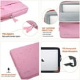 thumbnail image 3 of LSS Protective Laptop Sleeve for Men/Women - Stylish Sleeve Bag for 14"-15.6" Laptops - Compatible with MacBook, Lenovo, HP, Dell, 3 of 4