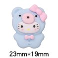 thumbnail image 1 of Recién llegado, helloed a Sanrio My Melody, colgantes de zapatos de cocodrilo de resina grandes con dibujos animados para niños, adornos para zapatos, parte trasera plana, 1 of 4
