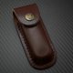 thumbnail image 1 of 1piece Brown Sheath For Folding Knife Sheath Holster Real Leather Knife Case The First Floor Leather Knife Scabbard, 1 of 3