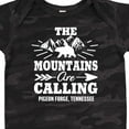 thumbnail image 4 of Inktastic Pigeon Forge Tennessee the Mountains Are Calling Boys or Girls Baby Bodysuit, 4 of 5