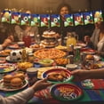 thumbnail image 5 of Jestar 2026 World Soccer Cup Party Supplies 66Pcs, Serve 10 Guests with Full Set, Banner, Tablecloth, 9” & 7” Plates, Cups, Napkins for Soccer Birthday Decorations, 5 of 7