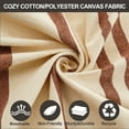 thumbnail image 5 of CHULIM Brazilian-Style 2-Person Hammock with Tree Straps,94.5in L x 63in W,450lbs Capacity-Brwon Stripe, 5 of 6