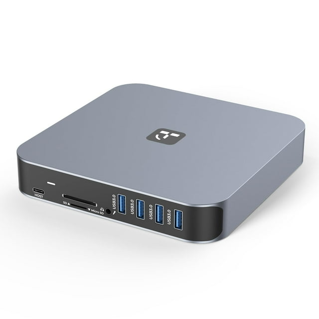 Estación de acoplamiento USB C TOBENONE con triple pantalla, 13 en 1, 65 W