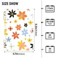 thumbnail image 2 of FORMRS 1-Subject Spiral Notebook 8" x 5" College Ruled 60 Refillable Sheet A5 Hard Cover, Colorful Retro Floral, 2 of 7