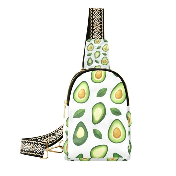 FORMRS Womens Crossbody Sling Bag Travel Daypack Shoulder Chest Backpack, Avocado