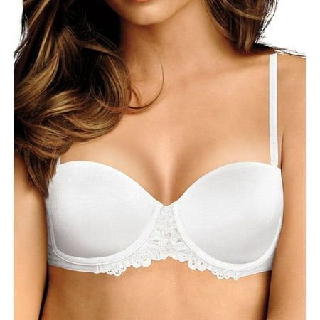 Women s Self Expressions SE1102 Essential Multiway Push Up Bra (White 40C)