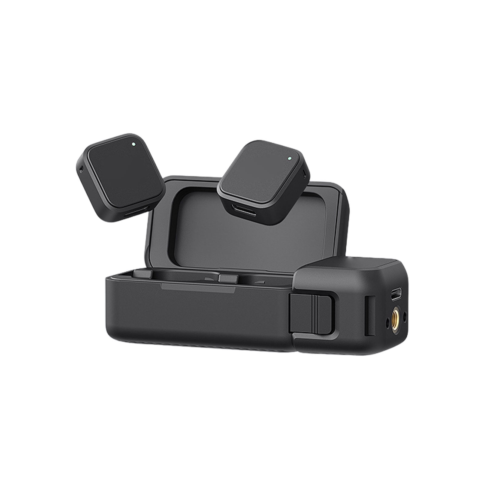 Camera Wireless Microphone Wireless Microphone Kit Noise Cancellation Wireless Lavalier Mic Fit for OSMO 3