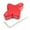 Red, variant on Aluminum Kickstand Extender Foot Side Stand Extension Foot Pad Support Plate for NMAX155 2020-2024 Motorcycle