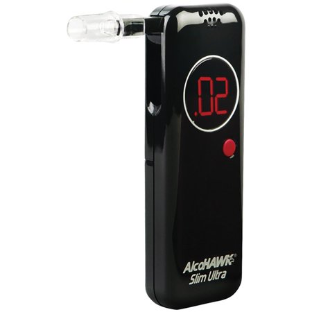 Alcohawk® Precision Ultra Slim Breathalyzer With 50-pack Of Pt500 Mouthpeices