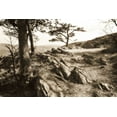 thumbnail image 2 of Hausenflock, Alan 32x23 White Modern Wood Framed Museum Art Print Titled - Stoney Ridge II Sepia, 2 of 4