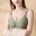 thumbnail image 3 of ZRBYWB Women's Bra Ladies Seamless Underwear No Underwire Comfortable Push Up Underwear Wireless Underwear Lette Full Coverage Sport Everyday Underwear Breathable, 3 of 8