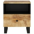 thumbnail image 2 of vidaXL Bedside Cabinets 2 pcs Solid Wood Mango&Engineered Wood, 2 of 5