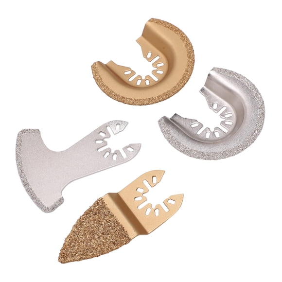 4 Pcs Oscillating Sanding Pads Oscillating Tool Cutters For Grout Ceramics Masonry