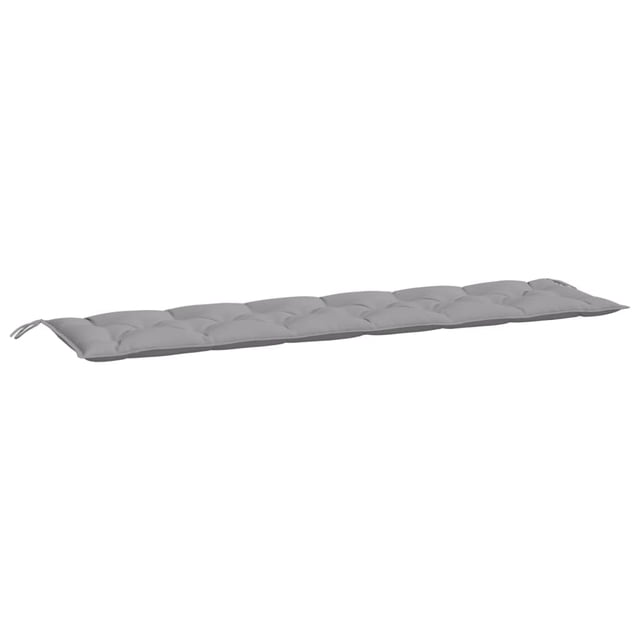 Cojín para Banco de Jardín Casafoyer Tela Oxford Gris 200x50x7 cm
