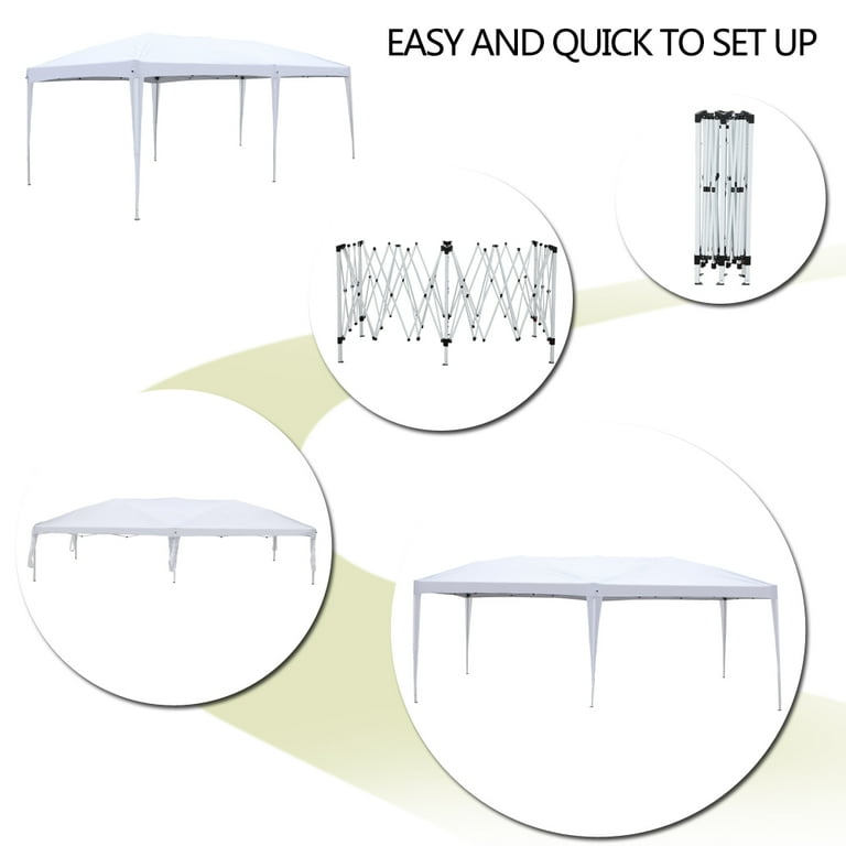 SYNGAR Heavy Duty Canopy Tent, 9.8'x19.7' Outdoor