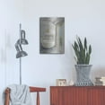 thumbnail image 4 of Luxe Metal Art 'Attic Bathroom 2 Gray Wood'  by Silvia Vassileva Metal Wall Art, 16" x 24", 4 of 9