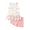 Pink Flower, variant on Arshiner Toddler Girls Summer Outfit Sleeveless Ruffle Top and Elastic Shorts Set Kids Short Set
