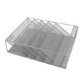 thumbnail image 4 of Organizador De Archivos De Pared Plateado, Organizador De Archivos De Pared De 5 Niveles, Material De Hierro Con Ganchos Para Oficina, 4 of 7