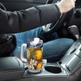 thumbnail image 7 of Lemons Flowers Floral Cherries 40 oz Tumbler with Handle Insulated&nbsp;Travel Mug&nbsp;Lid Straw Leak Proof Steel Vacuum Water Bottles Glasses Fits in Car Cup Holder, 7 of 7